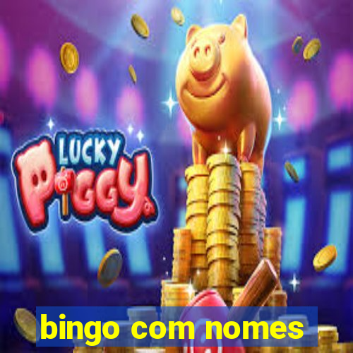 bingo com nomes